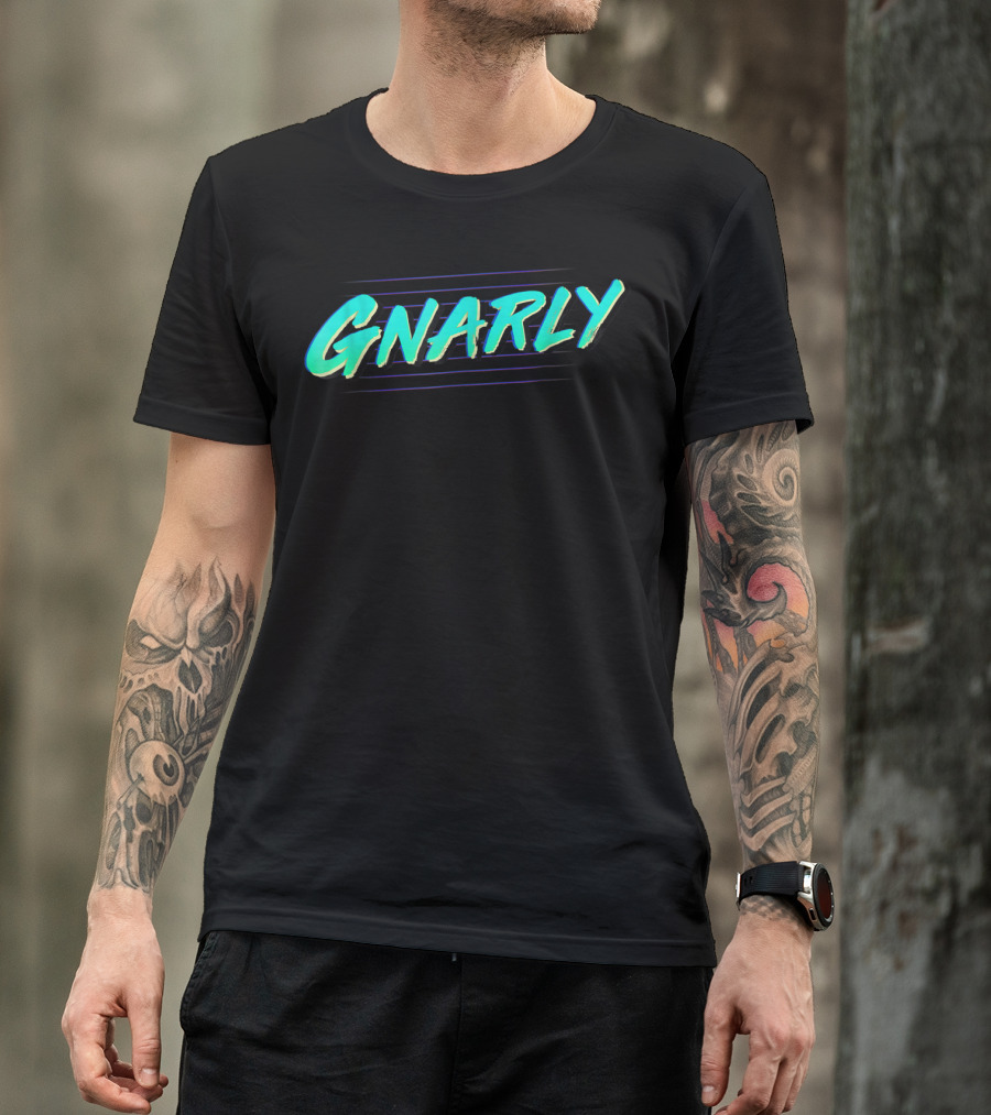 Gnarly 80's Retro Vibe T-Shirt