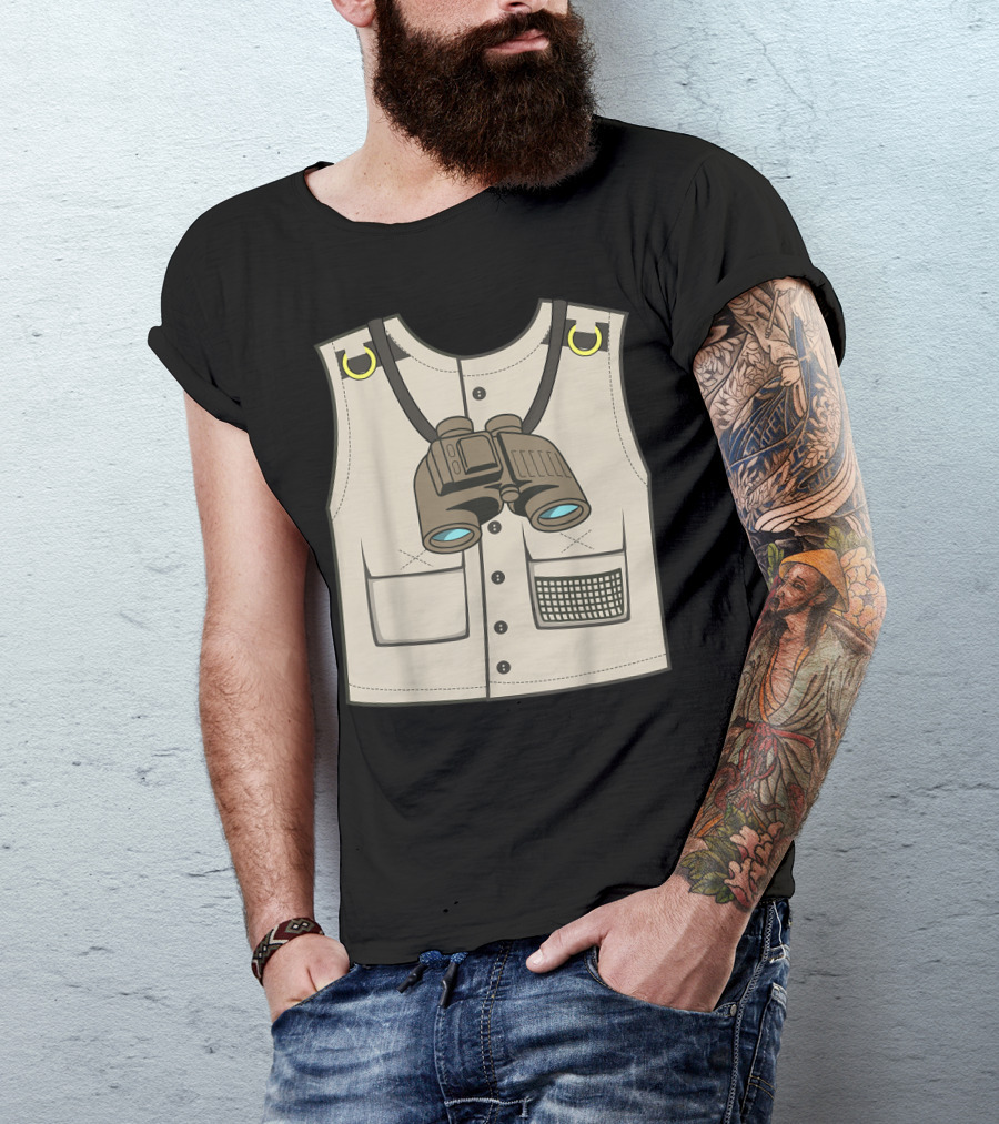 Safari Explorer Binocular Vest T-Shirt