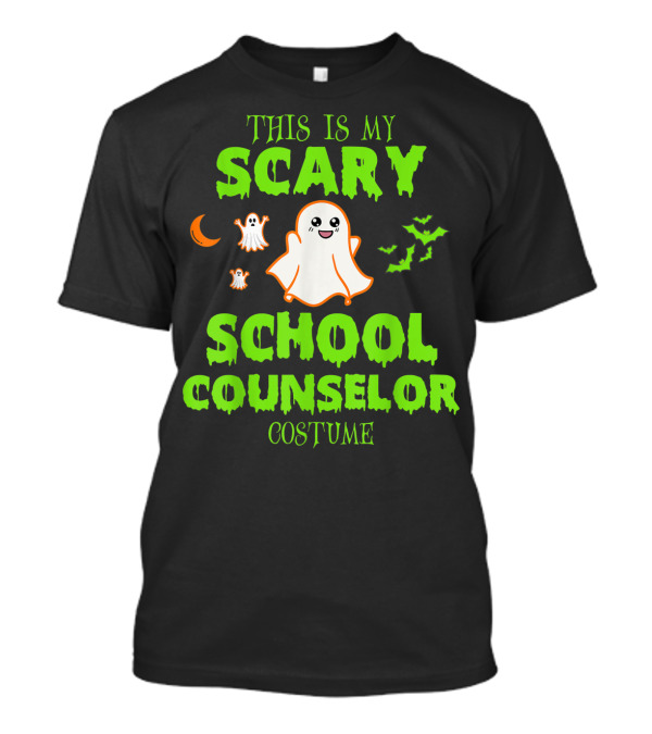 This Is My Scary School Counselor Costume T-Shirt