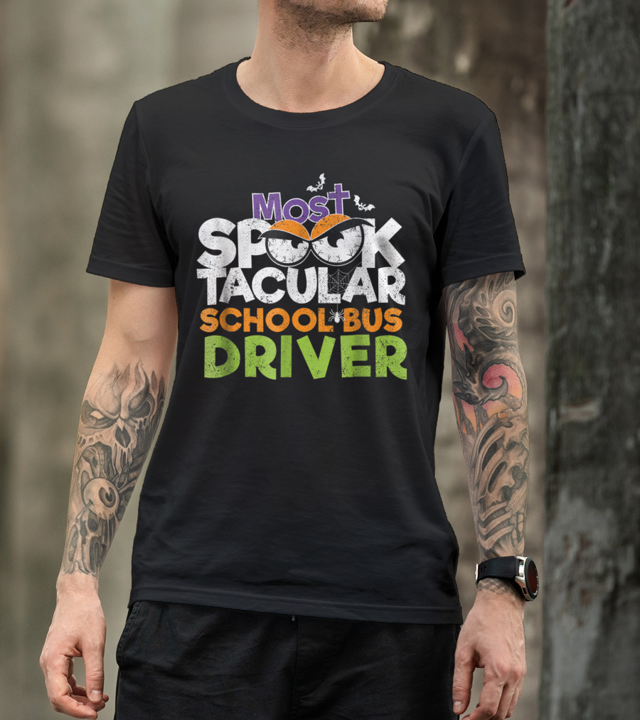 Most Spooktacular School Bus Driver T-Shirt