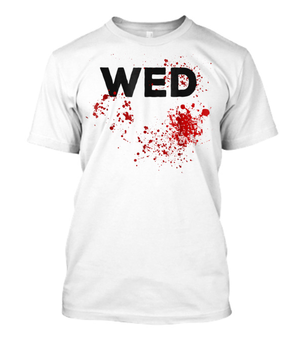 WED Shark Matching Group Blood Splatter T-Shirt