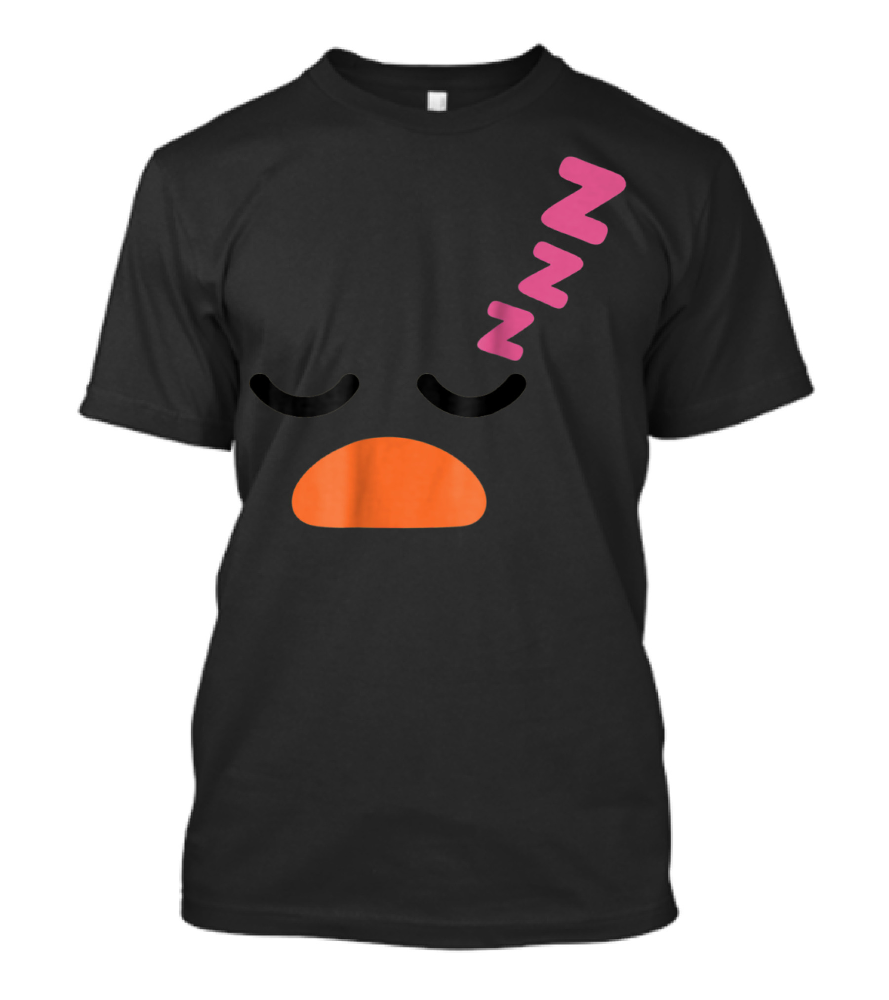 Sleeping Emoji Closed Eyes With ZZZs T-Shirt