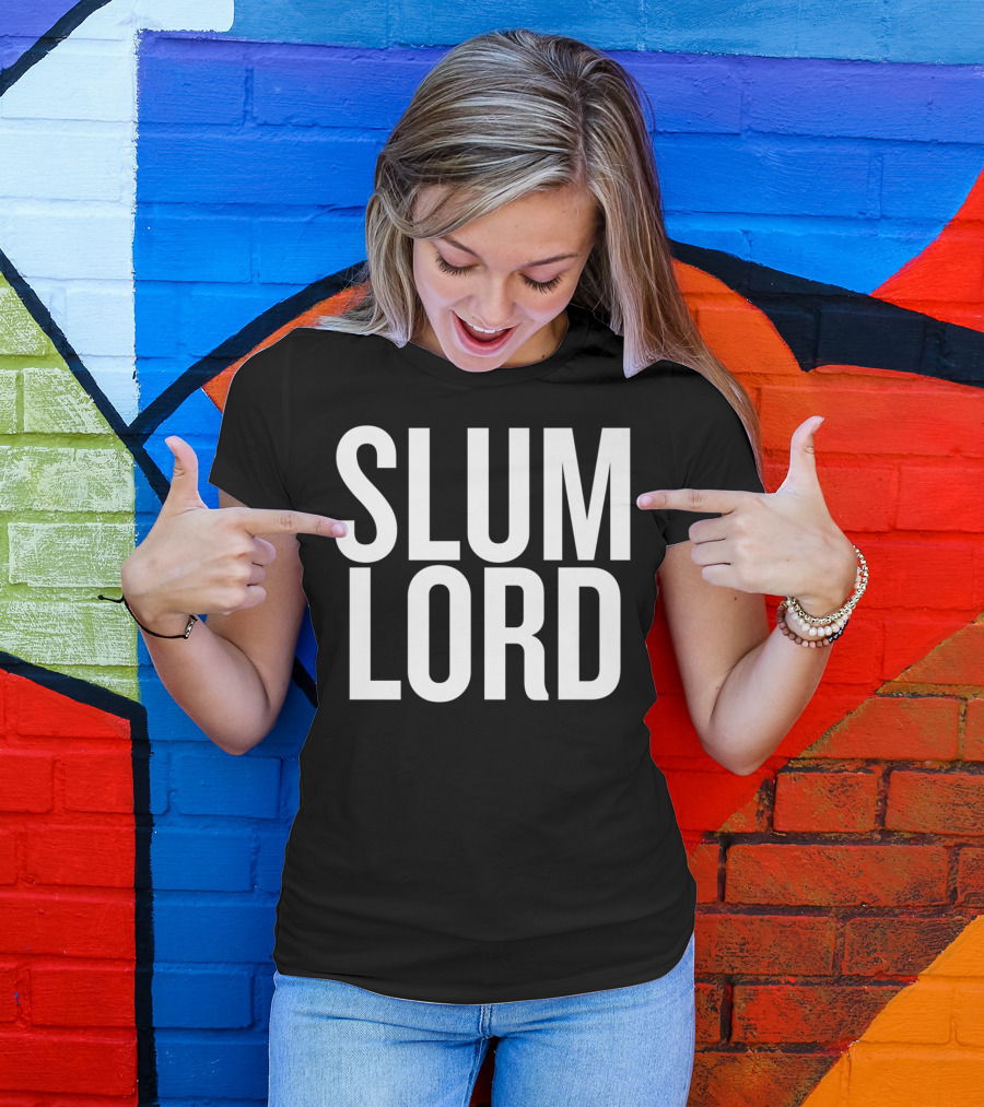Slumlord Funny Halloween Christmas Humor Cool T-Shirt