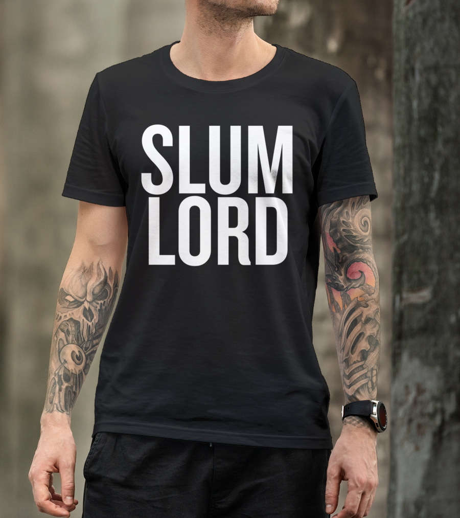 Slumlord Funny Halloween Christmas Humor Cool T-Shirt