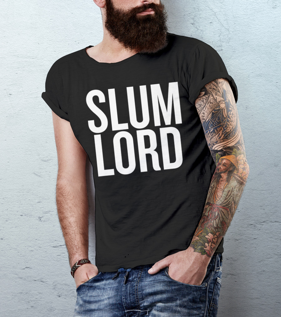 Slumlord Funny Halloween Christmas Humor Cool T-Shirt