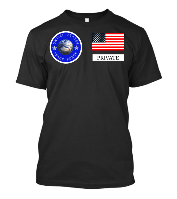 United States Space Force Private Halloween Costume T-Shirt