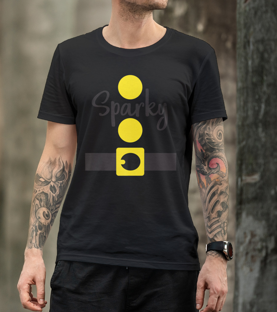 Sparky Halloween Dwarf Costume Belt T-Shirt