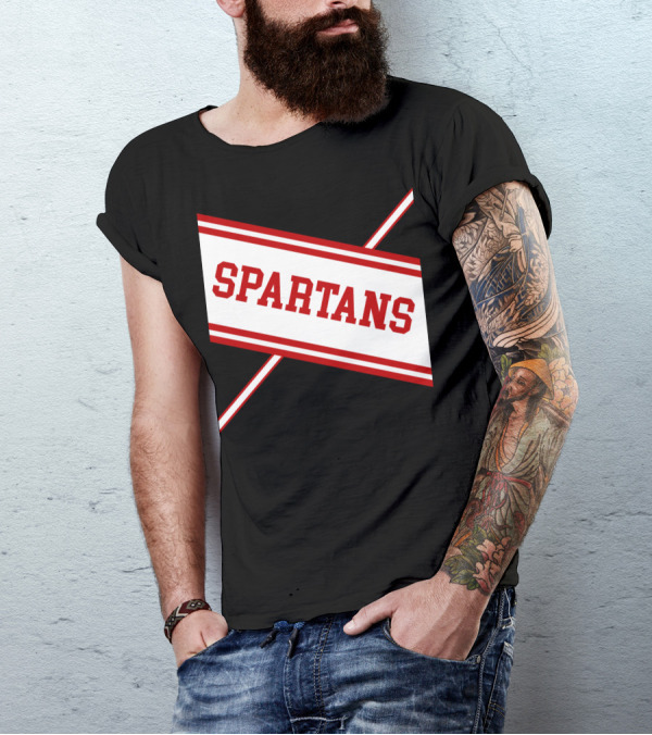 SPARTANS Cheerleader T-Shirt