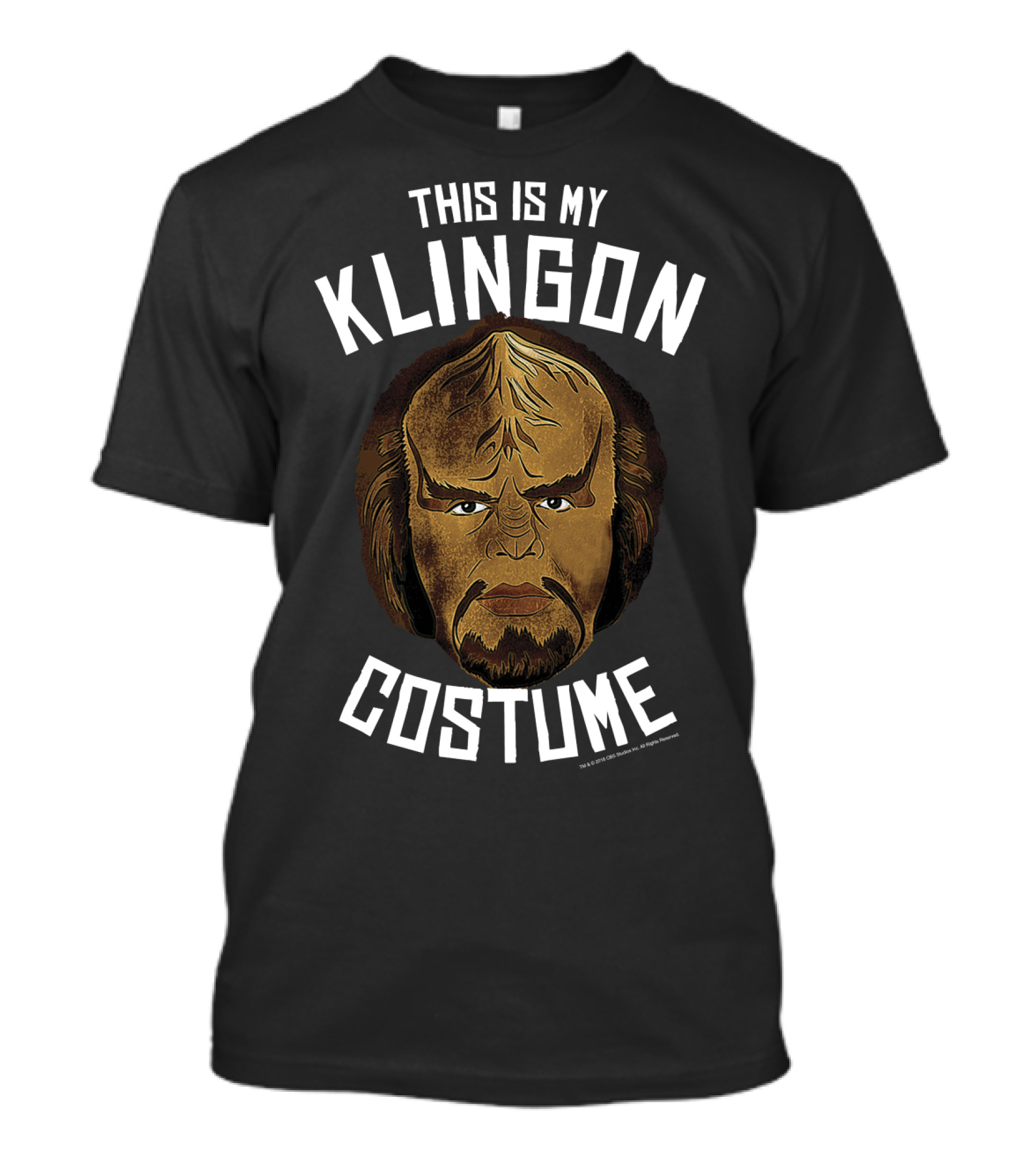 THIS IS MY KLINGON COSTUME STAR TREK T-Shirt