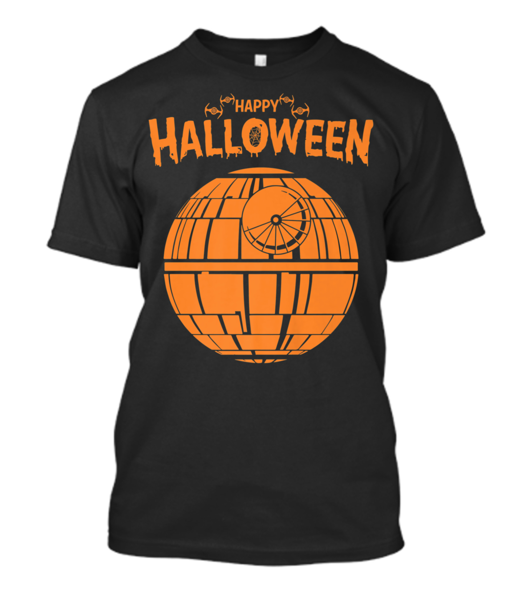 Happy Halloween Star Wars Death Star T-Shirt