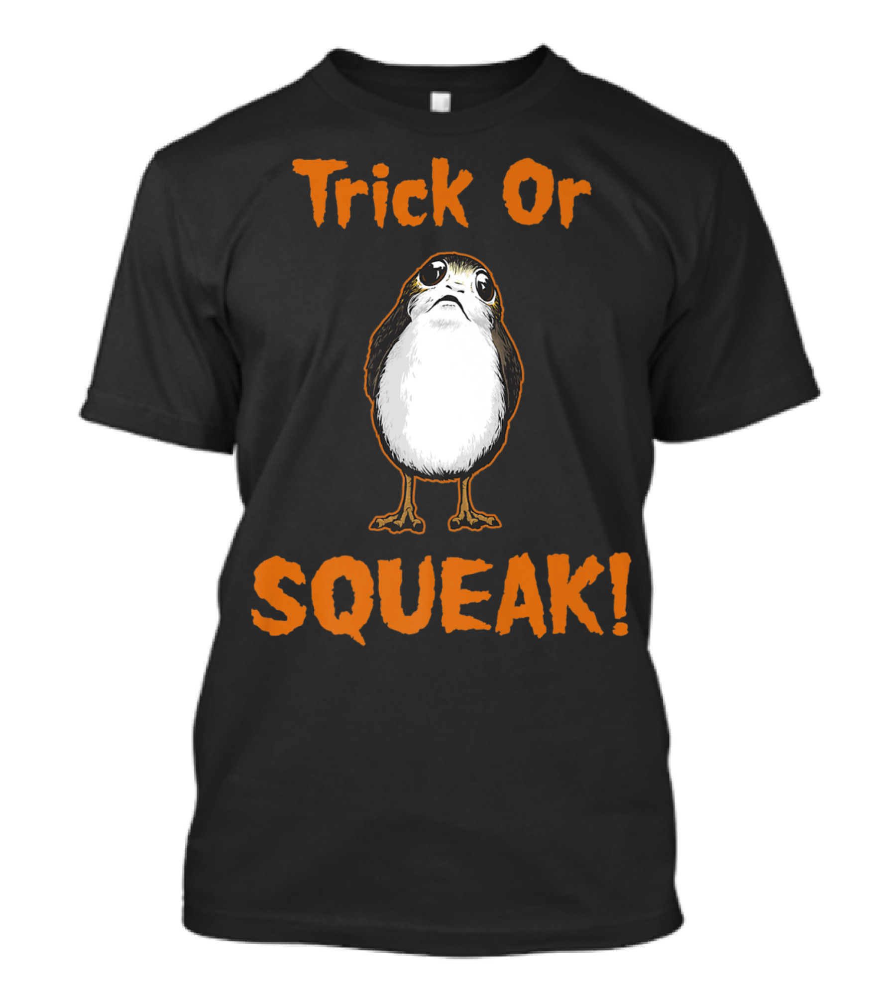 Trick Or Squeak Porg Halloween Star Wars T-Shirt
