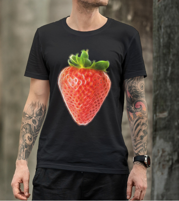 Strawberry Sweet And Tasty Fiber Fruit T-Shirt