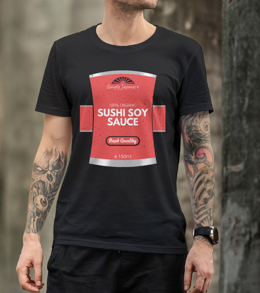 Simply Japanese 100% Organic Sushi Soy Sauce Best Quality 150ml T-Shirt