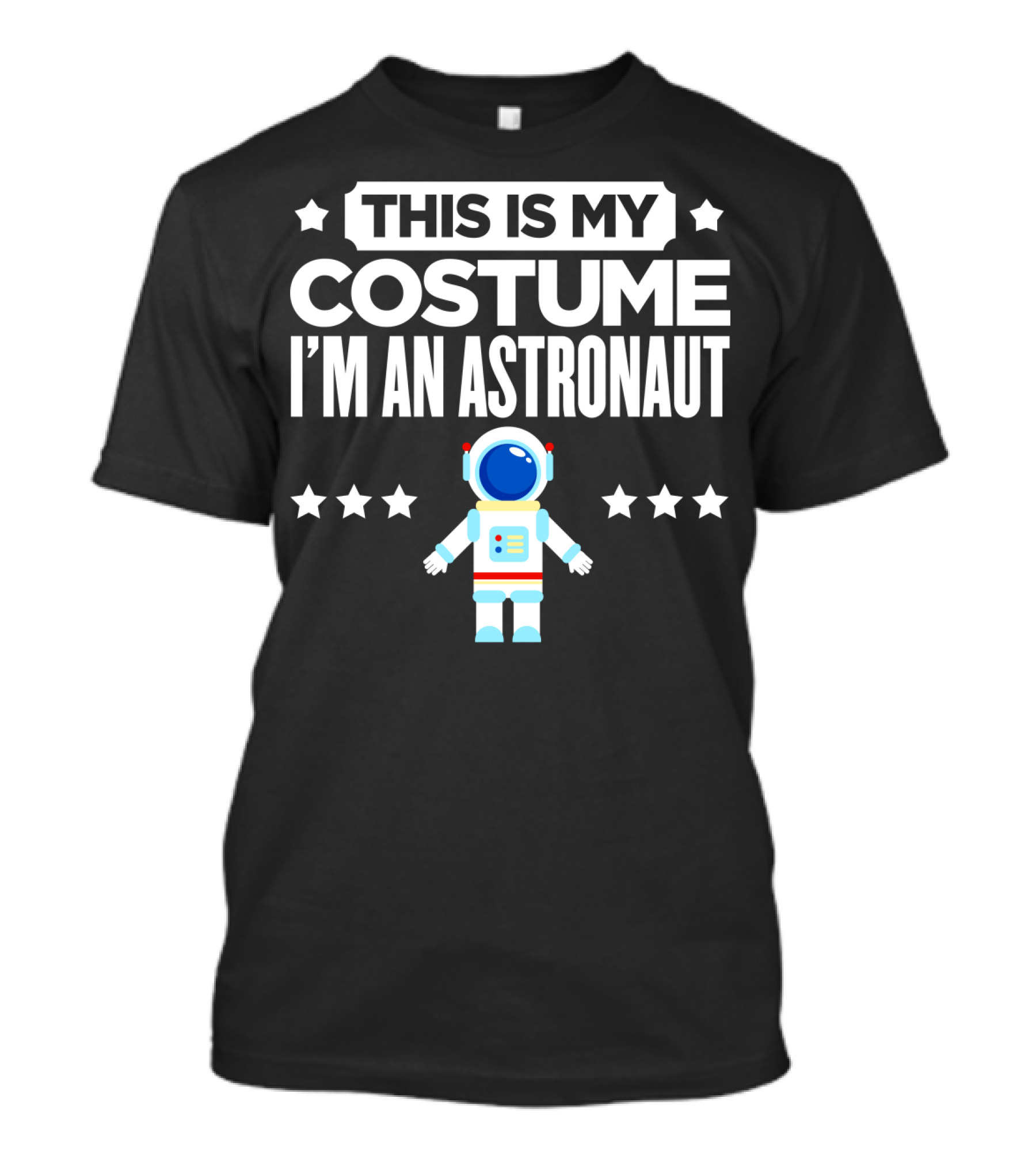 THIS IS MY COSTUME I'M AN ASTRONAUT STAR T-Shirt