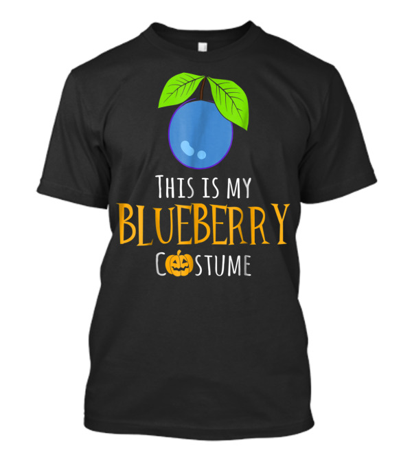 This Is My Blueberry Costume With Pumpkin Halloween T-Shirt