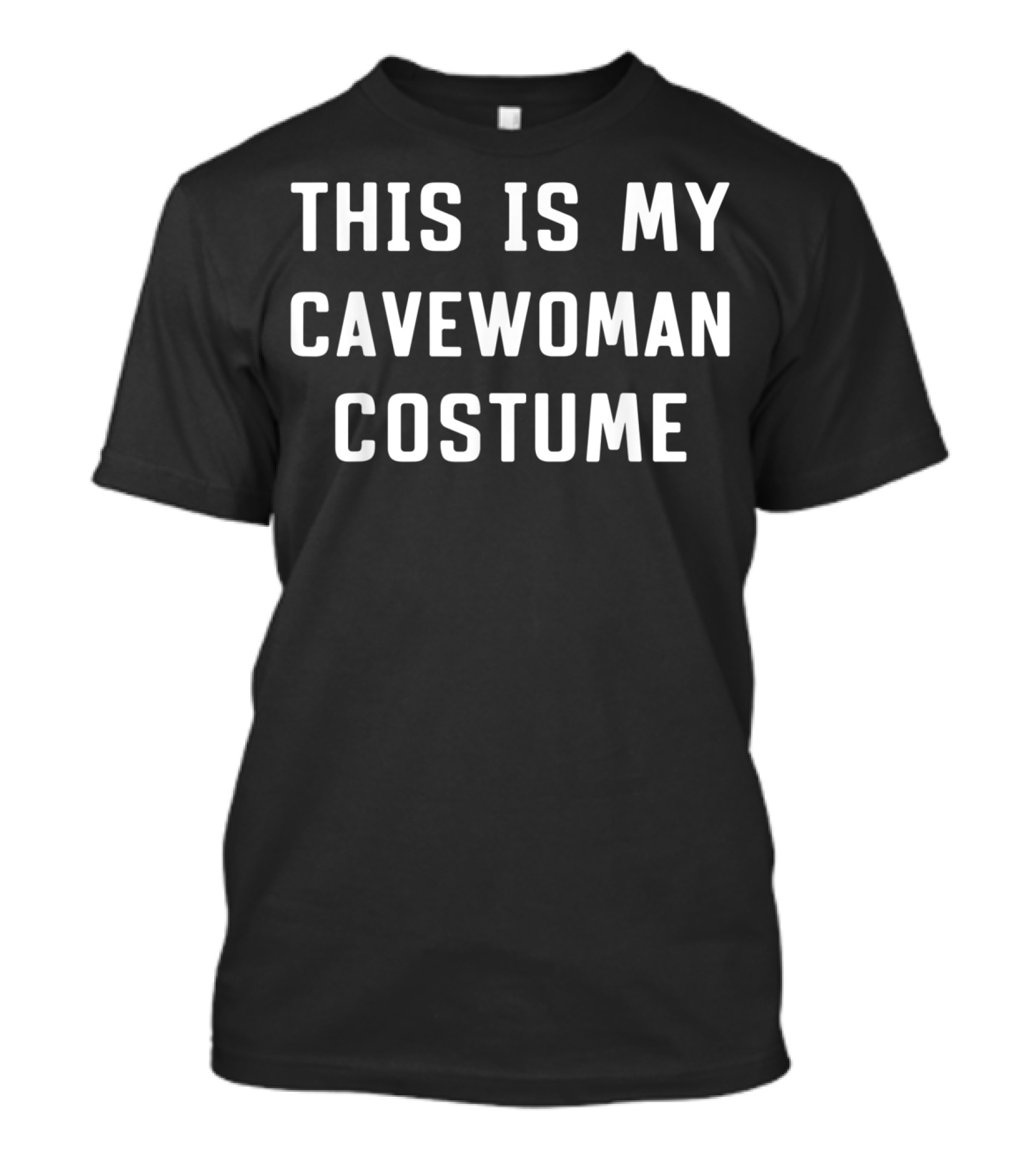 This Is My Cavewoman Costume T-Shirt