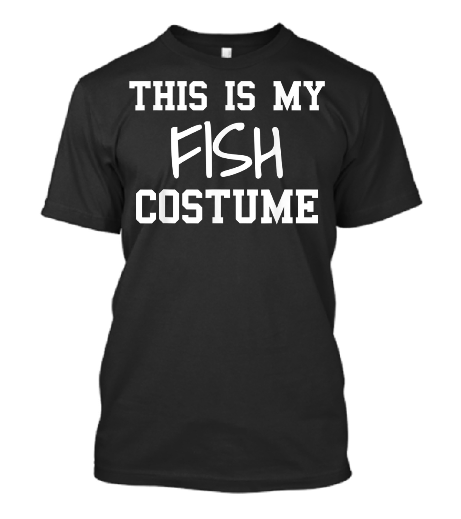 This Is My Fish Costume Funny Halloween Party T-Shirt