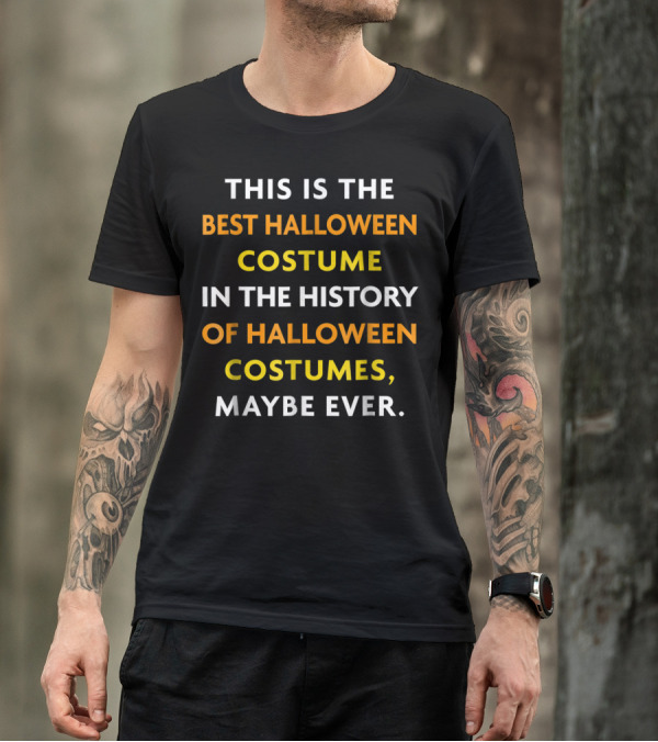 This Is The Best Halloween Costume In The History Of Halloween Costumes, Maybe Ever Funny Trump T-Shirt