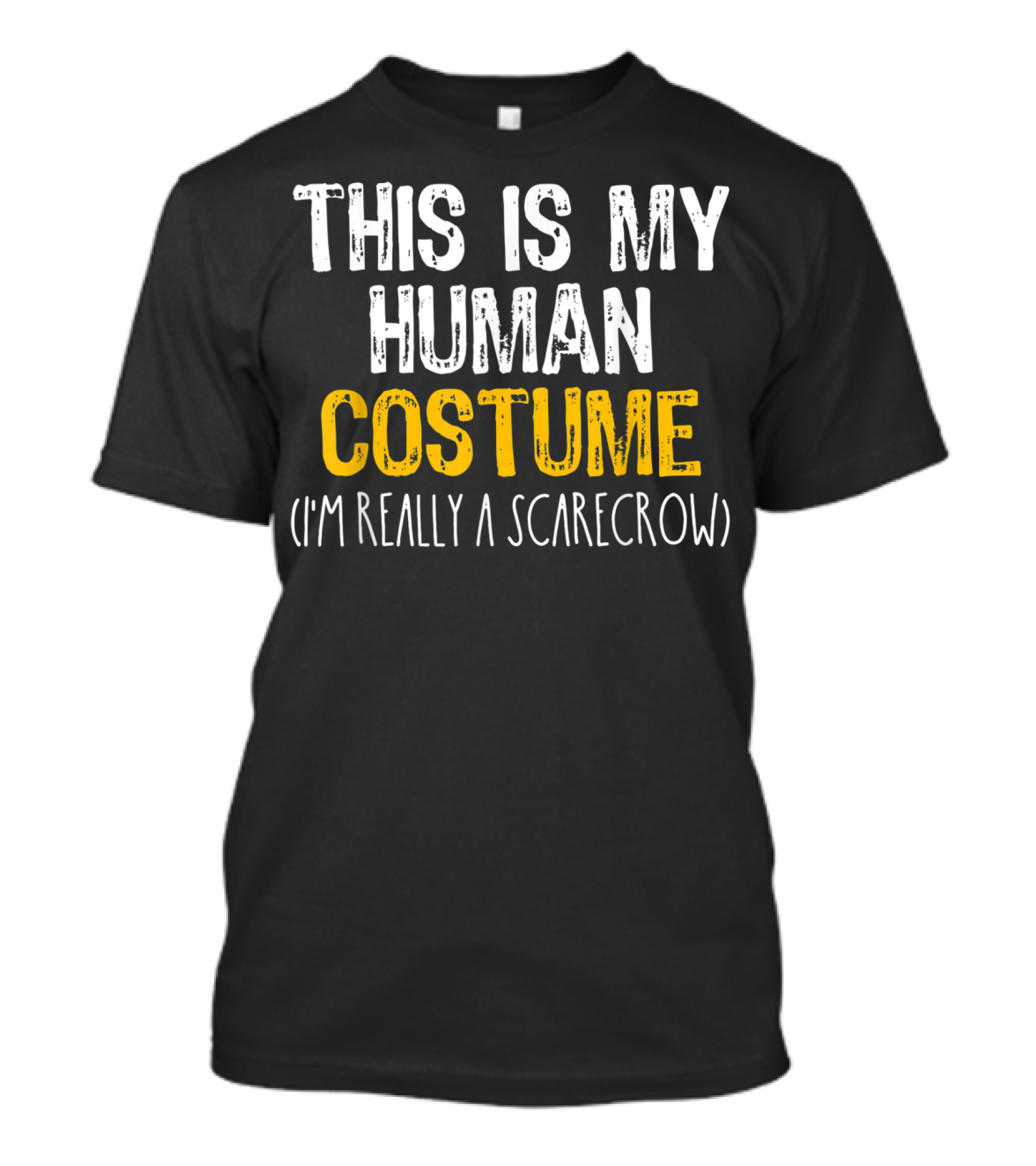 This Is My Human Costume I'm Really A Scarecrow T-Shirt