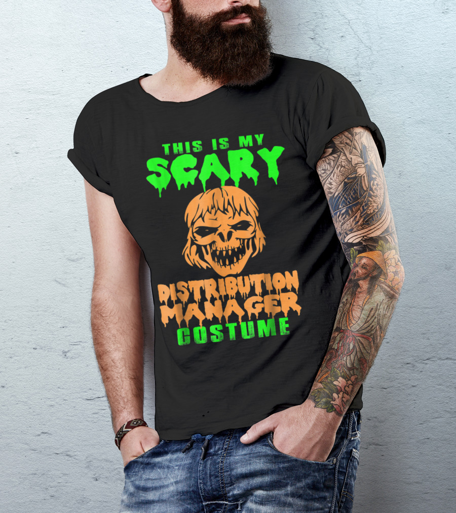 This Is My Scary Distribution Manager Costume T-Shirt