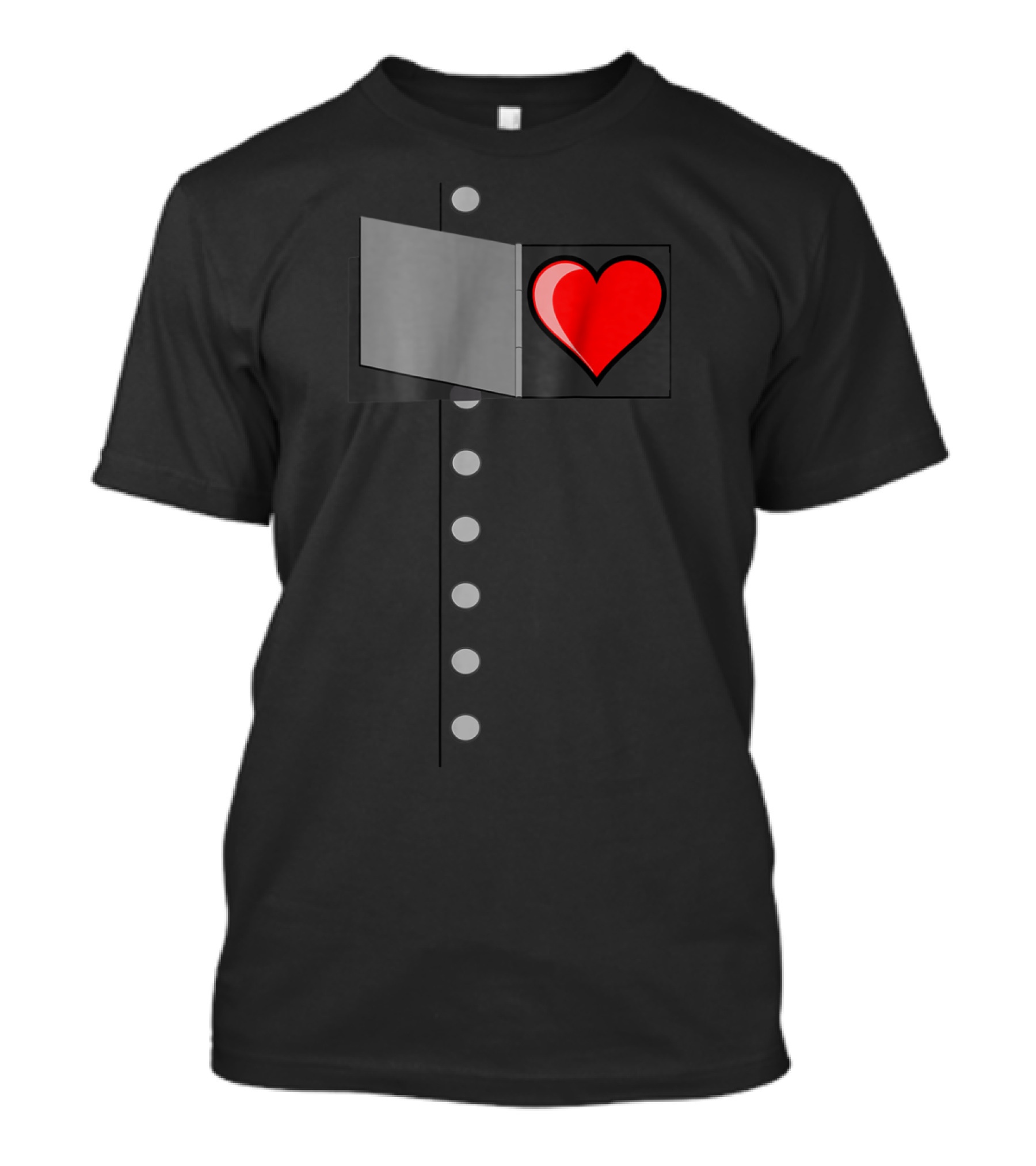 Tin Man Heart Oz Tinman Iconic Heart T-Shirt