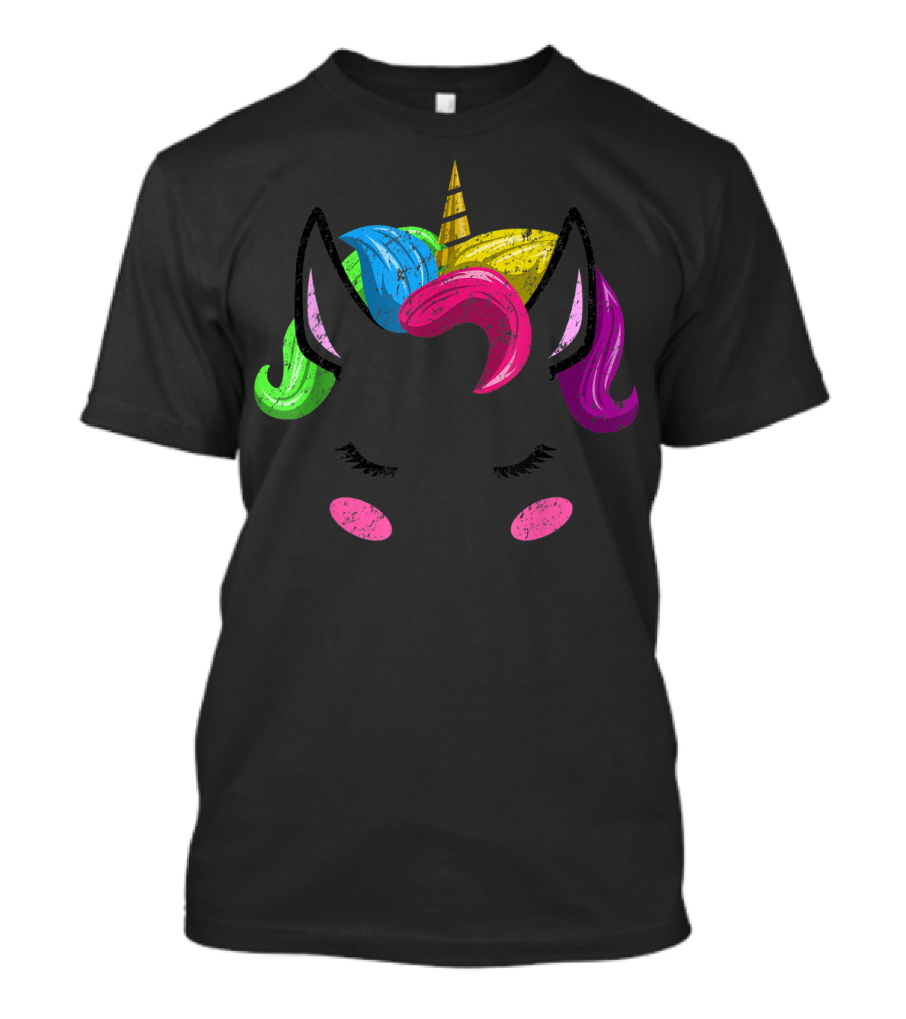 Unicorn Rainbow Bride Birthday T-Shirt