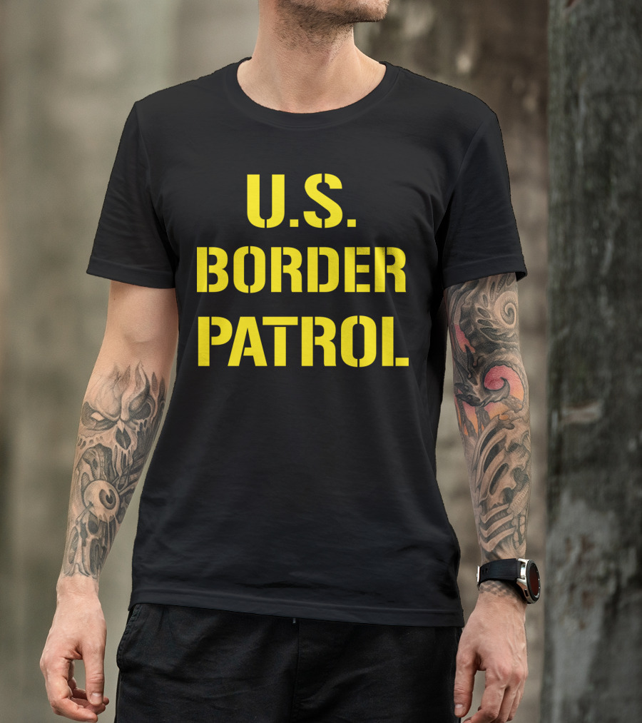 U.S. Border Patrol Halloween Costume ICE T-Shirt