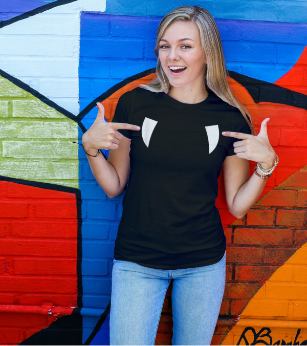 Vampire Halloween Special With Fang Design For All T-Shirt