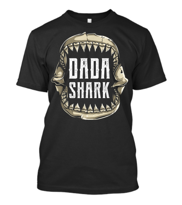 Dada Shark Vintage Jaw T-Shirt
