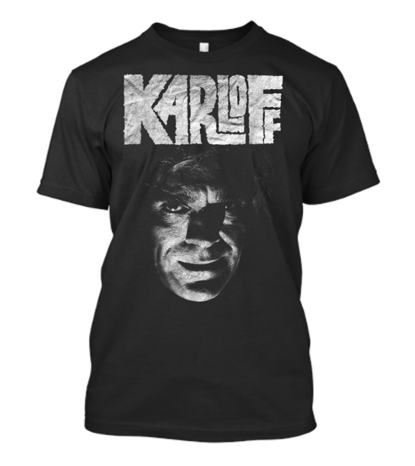 Karloff Vintage Horror Movie Halloween Party T-Shirt