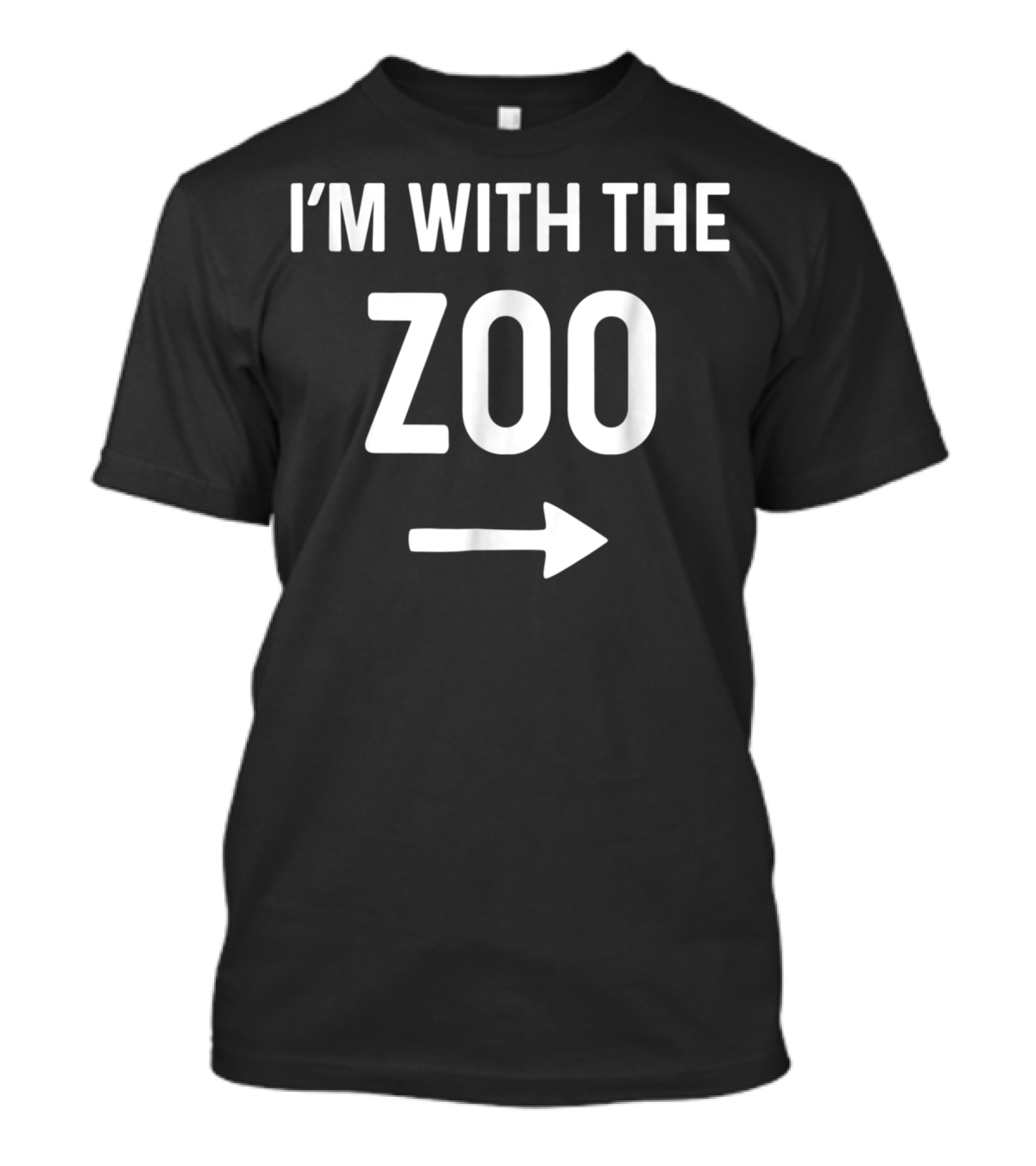 I'M WITH THE ZOO Arrow T-Shirt