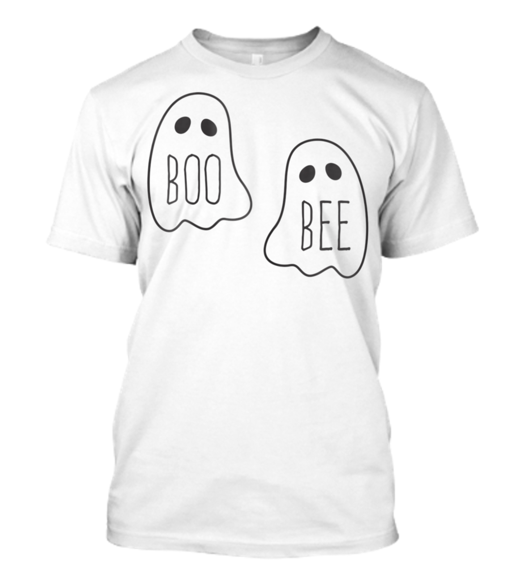 Boo Bee Halloween Ghost Humor Duo T-Shirt