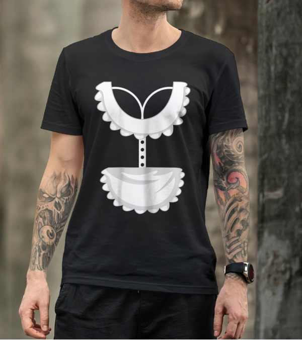 French Maid Apron Costume T-Shirt