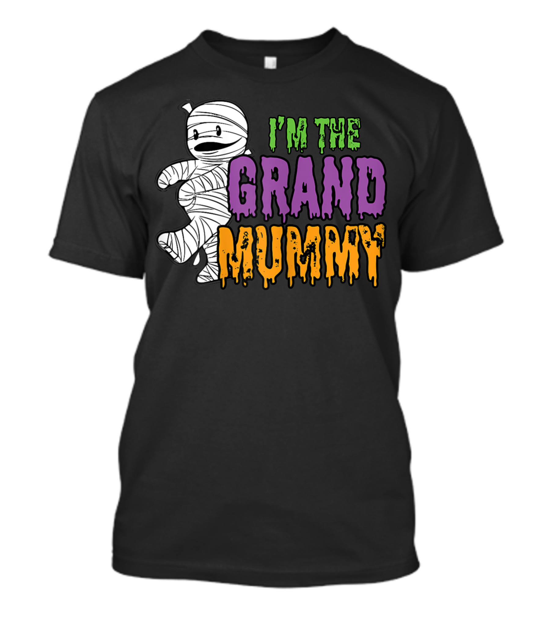 I'm The Grand Mummy Grandma Halloween Spooky T-Shirt