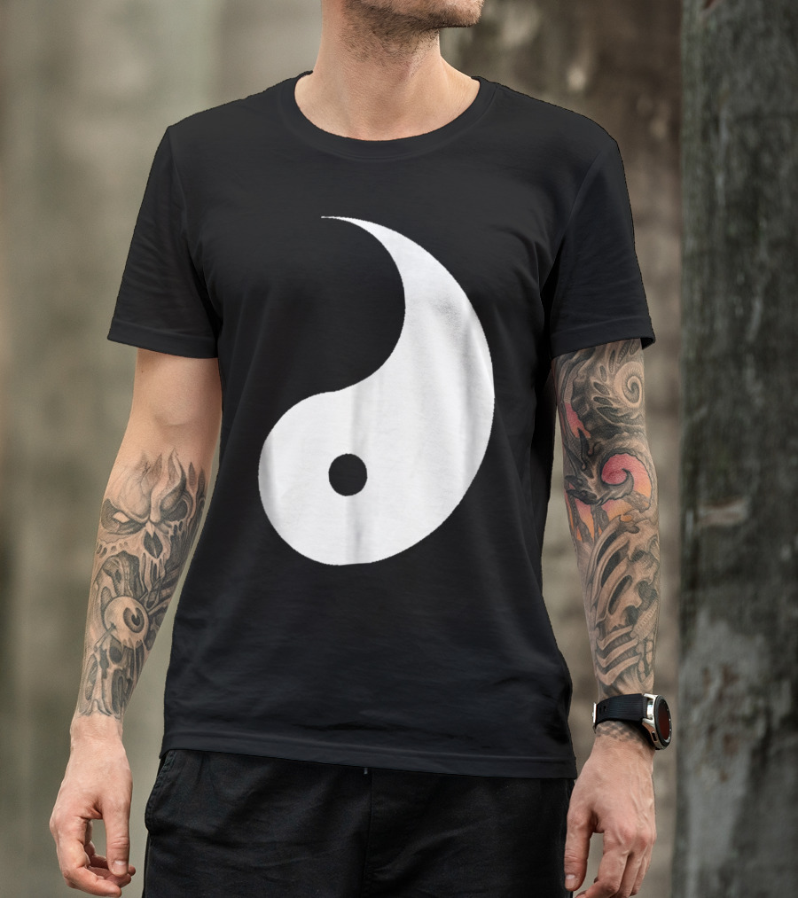 Yin Yang Halloween T-Shirt
