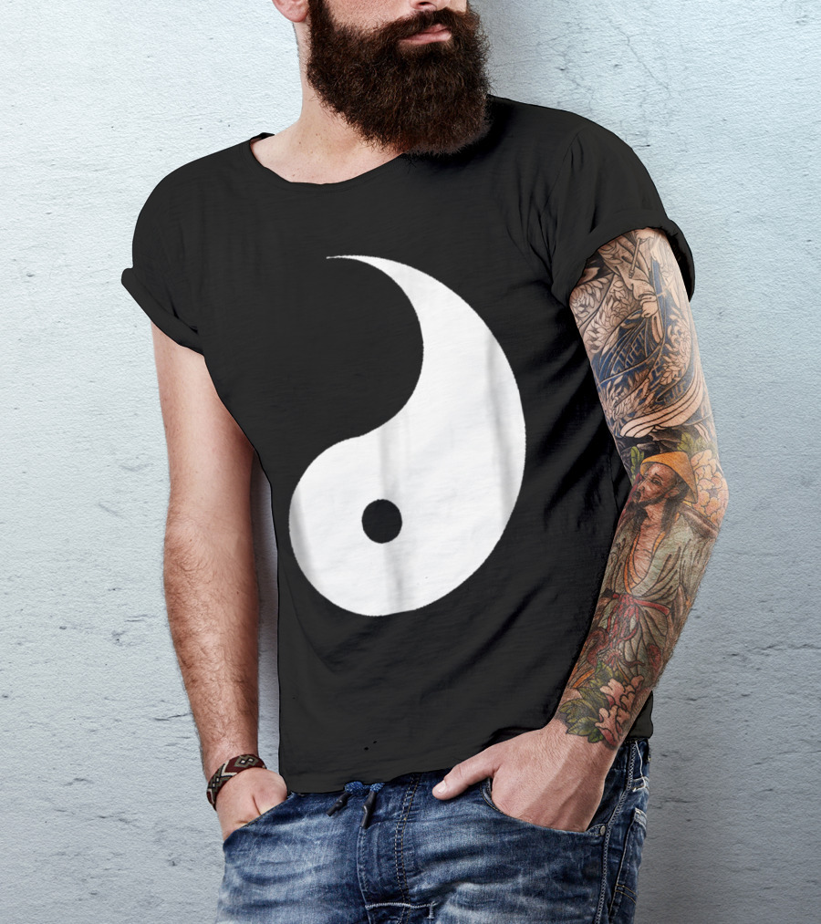 Yin Yang Halloween T-Shirt