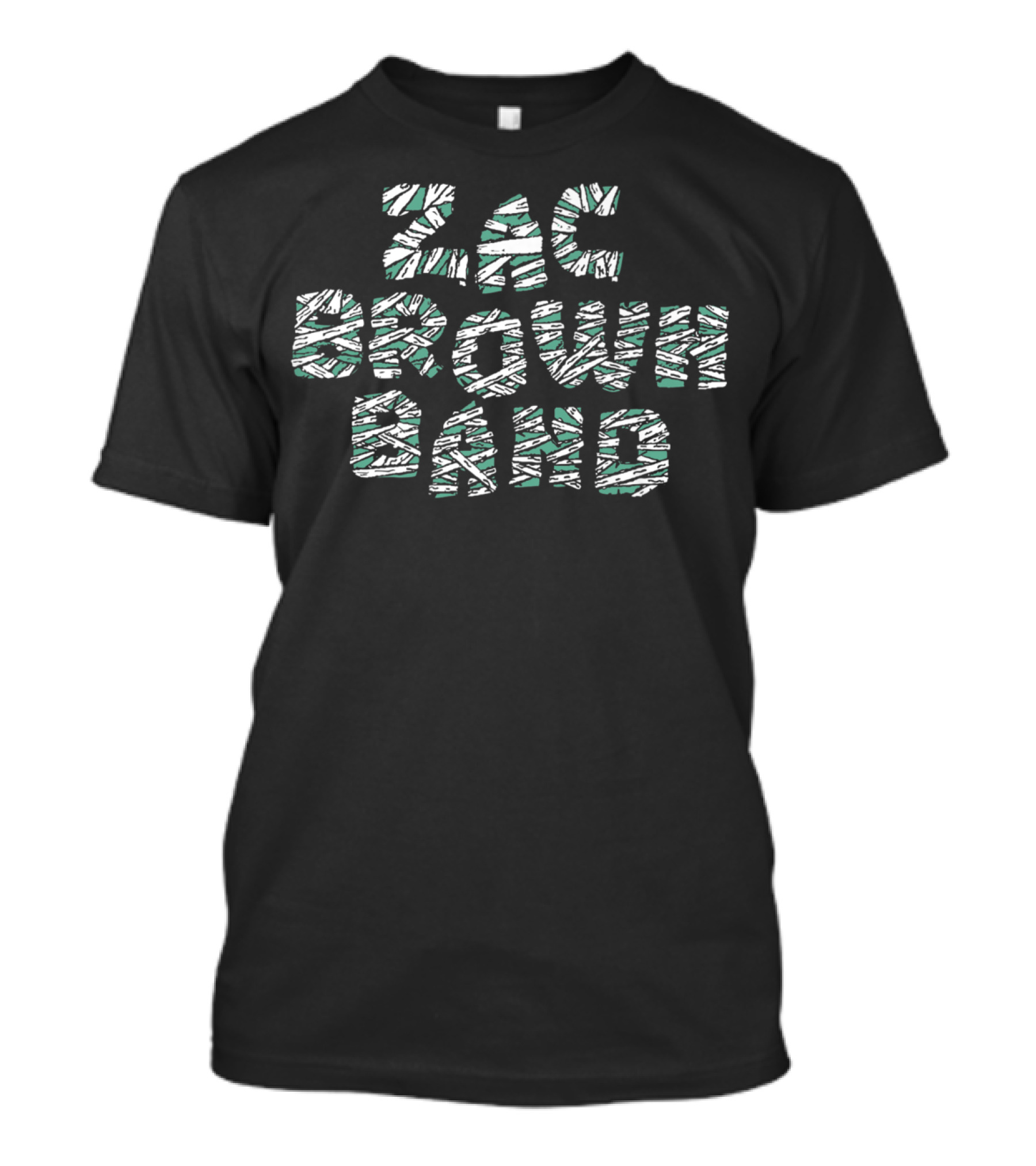 Zac Brown Band Mummy Text Wrap T-Shirt