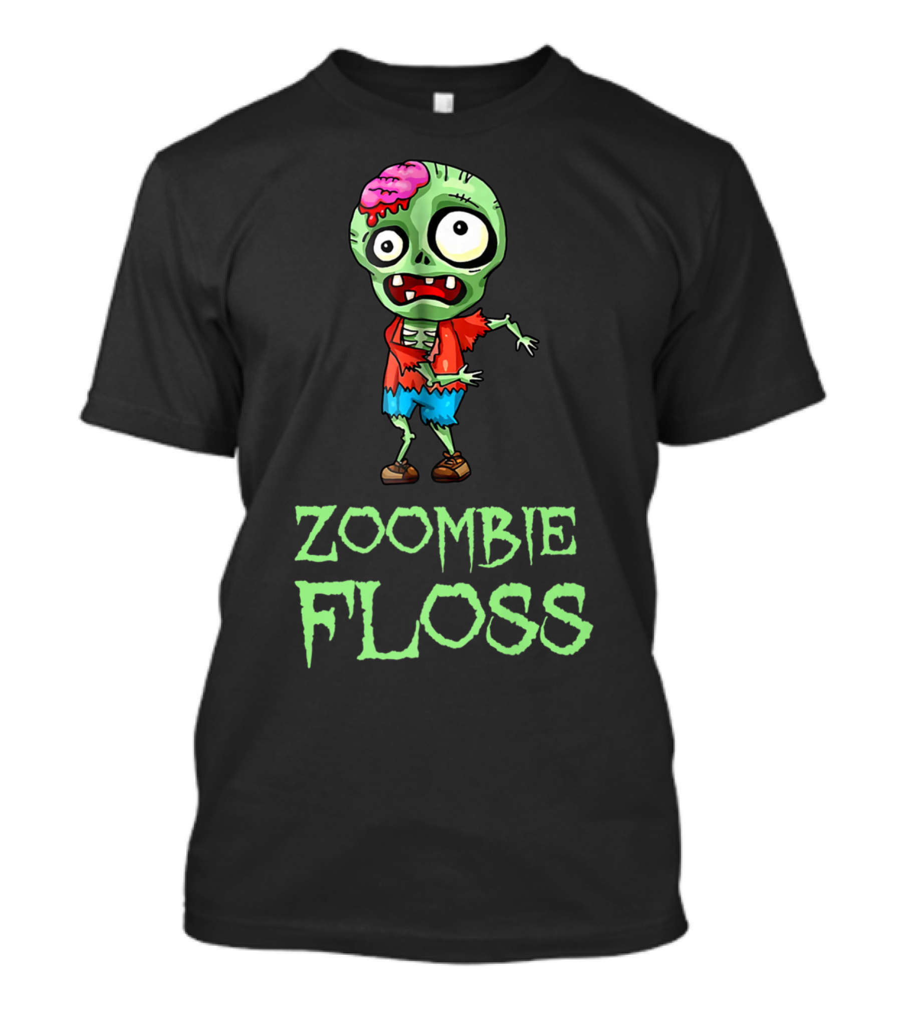 Zoombie Floss Zombie Floss Halloween Costume T-Shirt