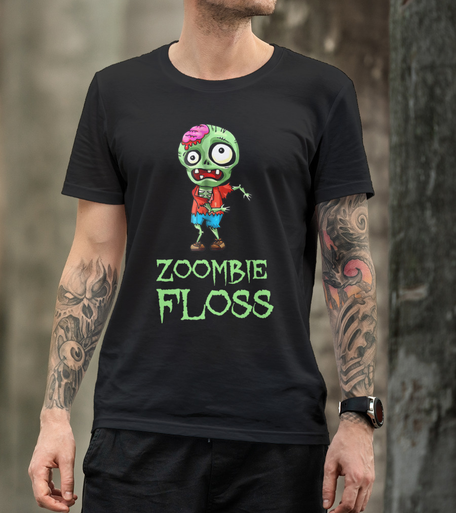 Zoombie Floss Zombie Floss Halloween Costume T-Shirt
