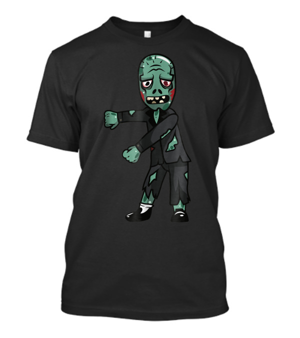 Zombie Flossing Dance Halloween Monster T-Shirt