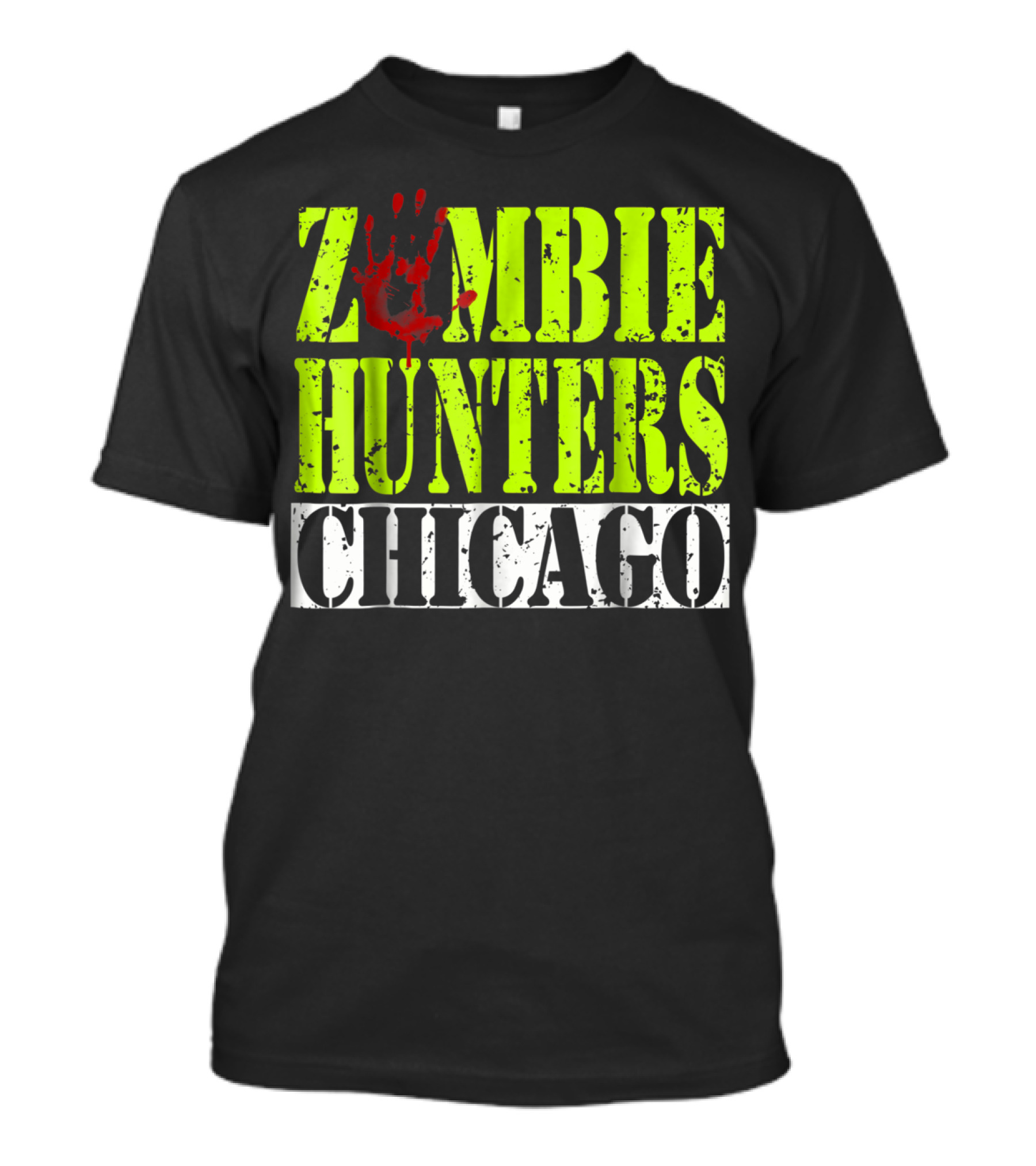Zombie Hunters Chicago T-Shirt
