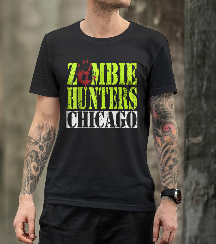 Zombie Hunters Chicago T-Shirt
