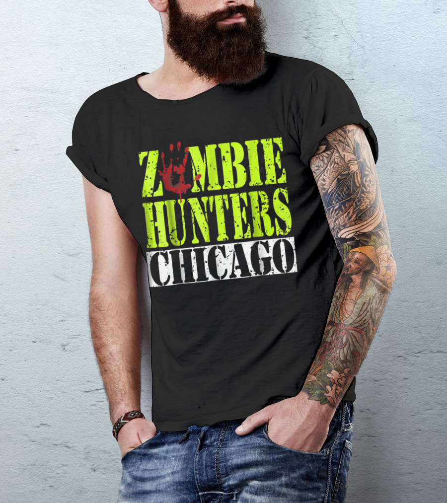 Zombie Hunters Chicago T-Shirt