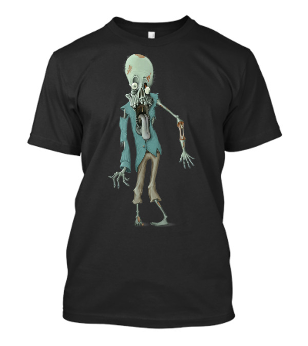 Zombie Scary Zombies Walking Undead Ghoulish Humor T-Shirt
