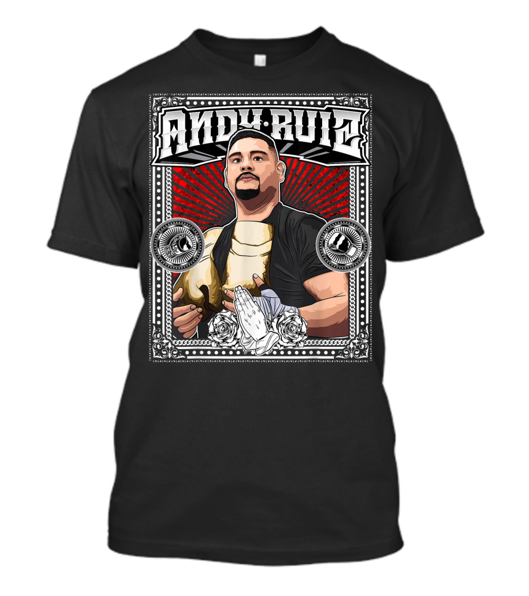 Andy Ruiz Jr Praying Champion T-Shirt