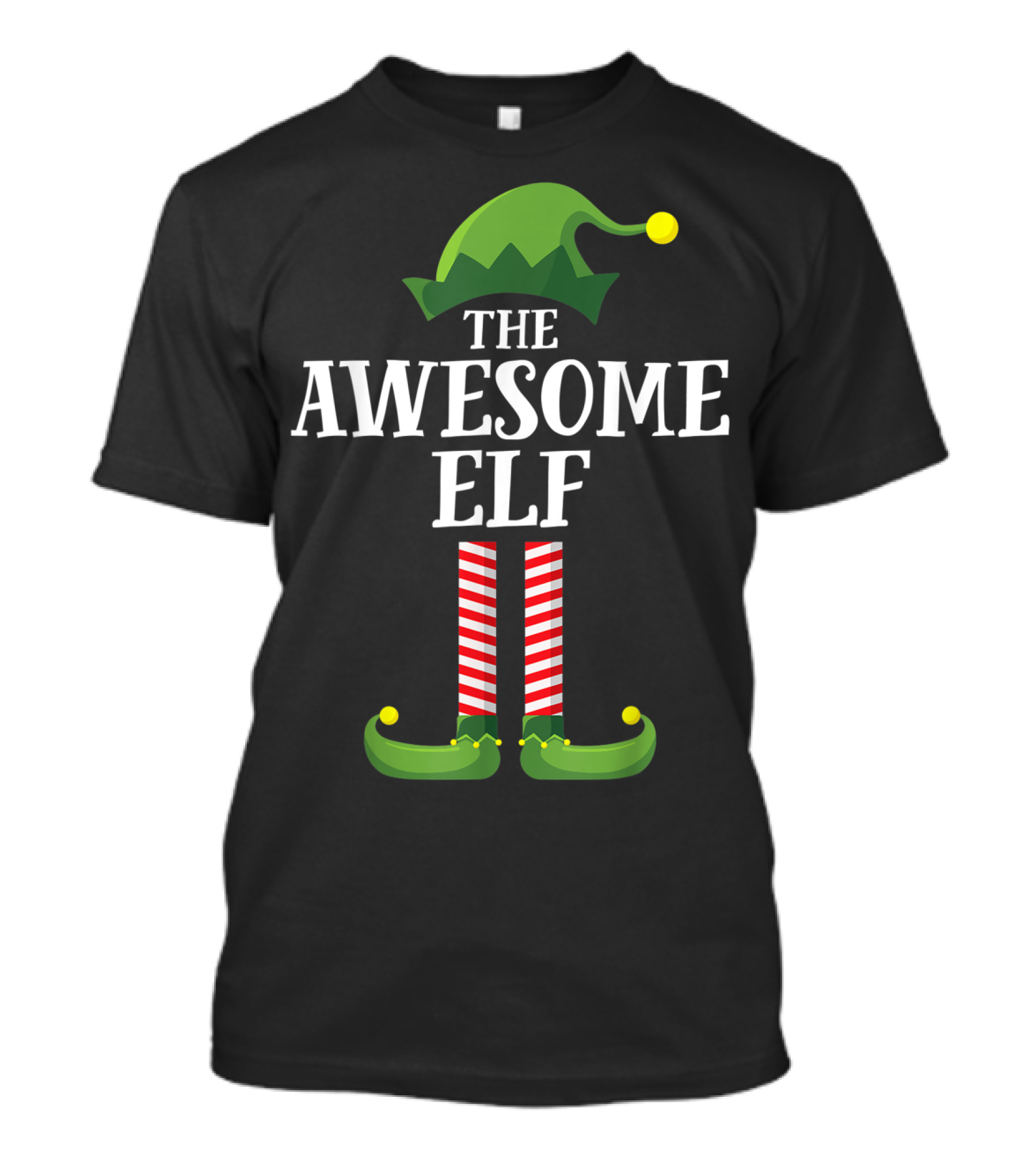 The Awesome Elf Matching Family Group T-Shirt