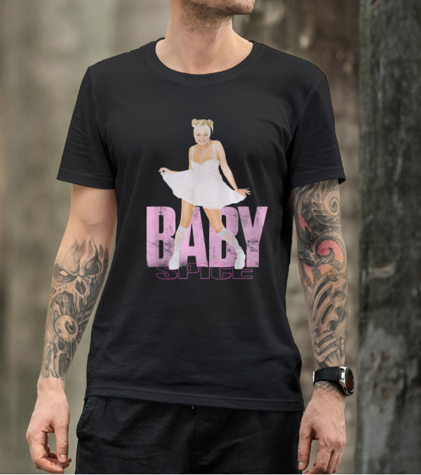 Baby Spice Iconic Style 90s Fashion Nostalgia T-Shirt