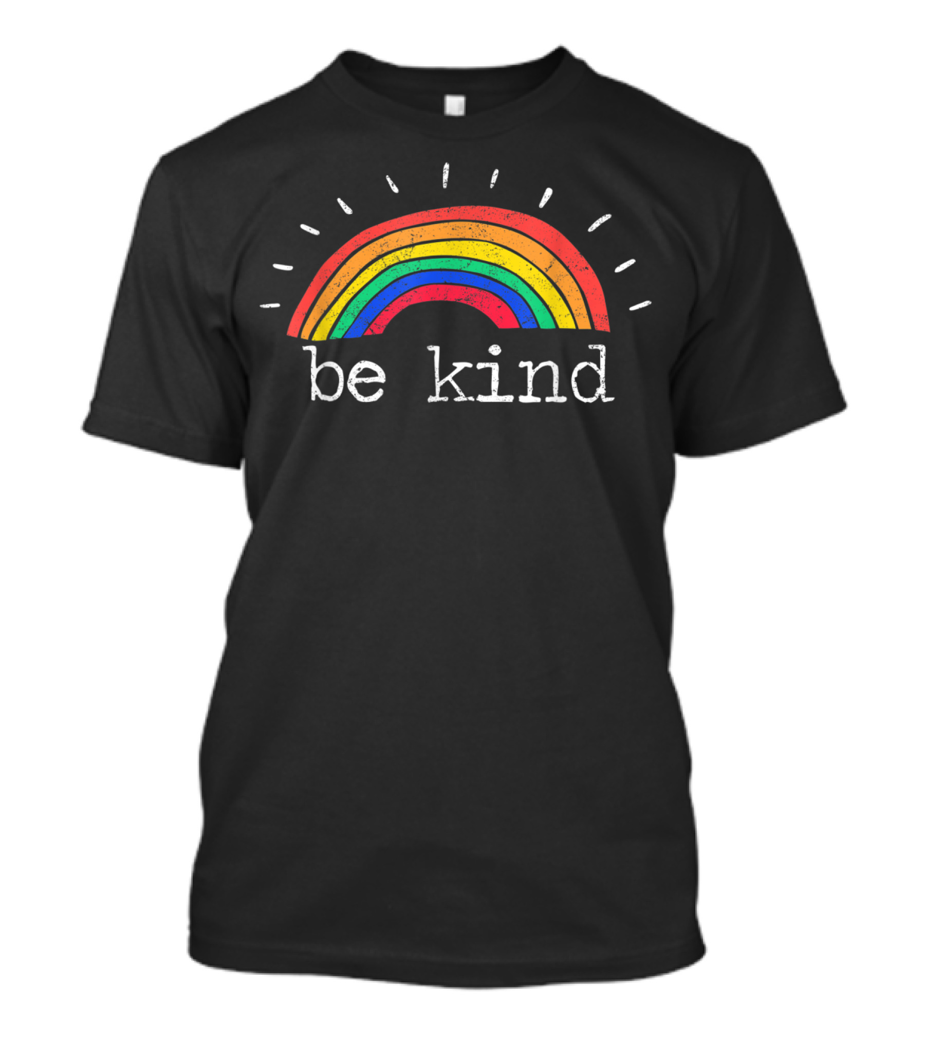 Be Kind Rainbow Christian Religion Religious T-Shirt