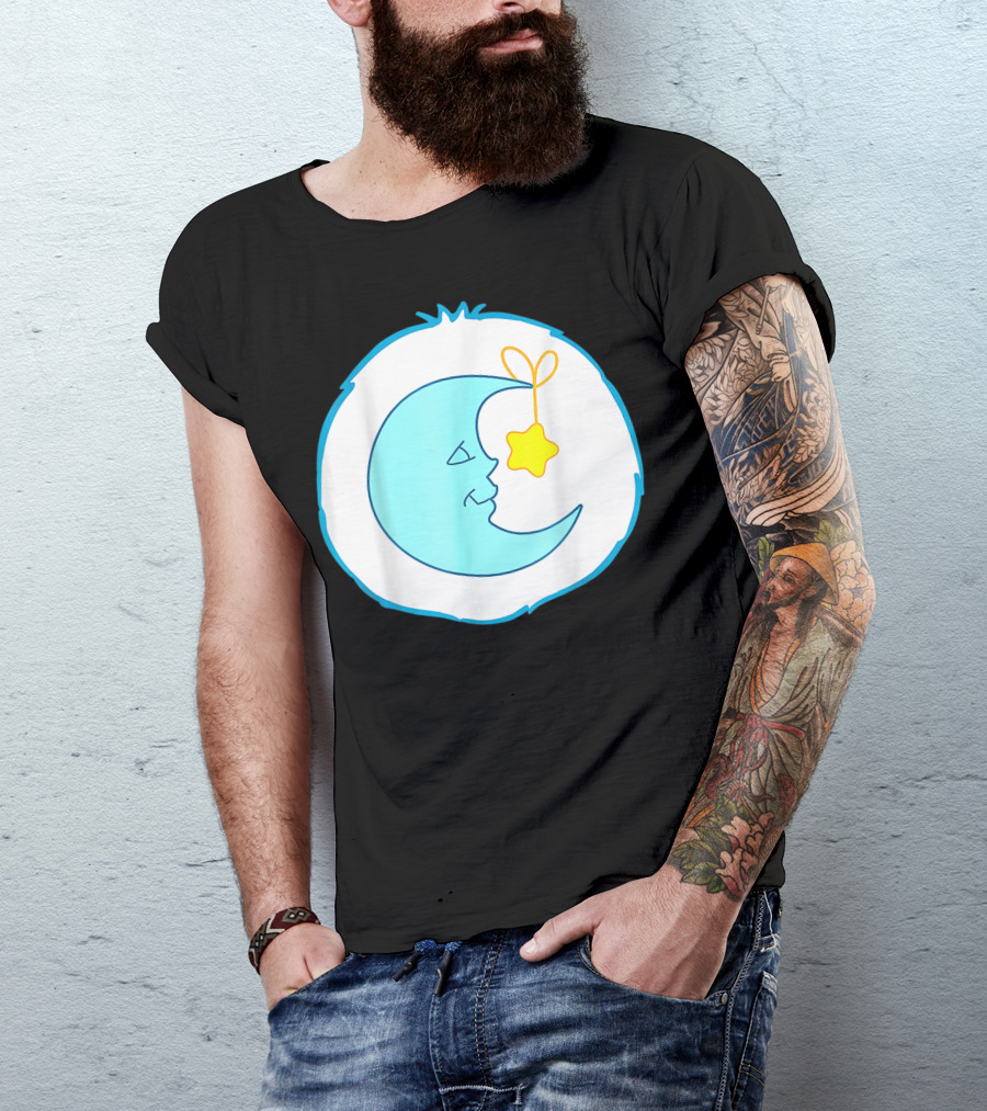 Bear Costume Funny Bedtime Moon And Star T-Shirt
