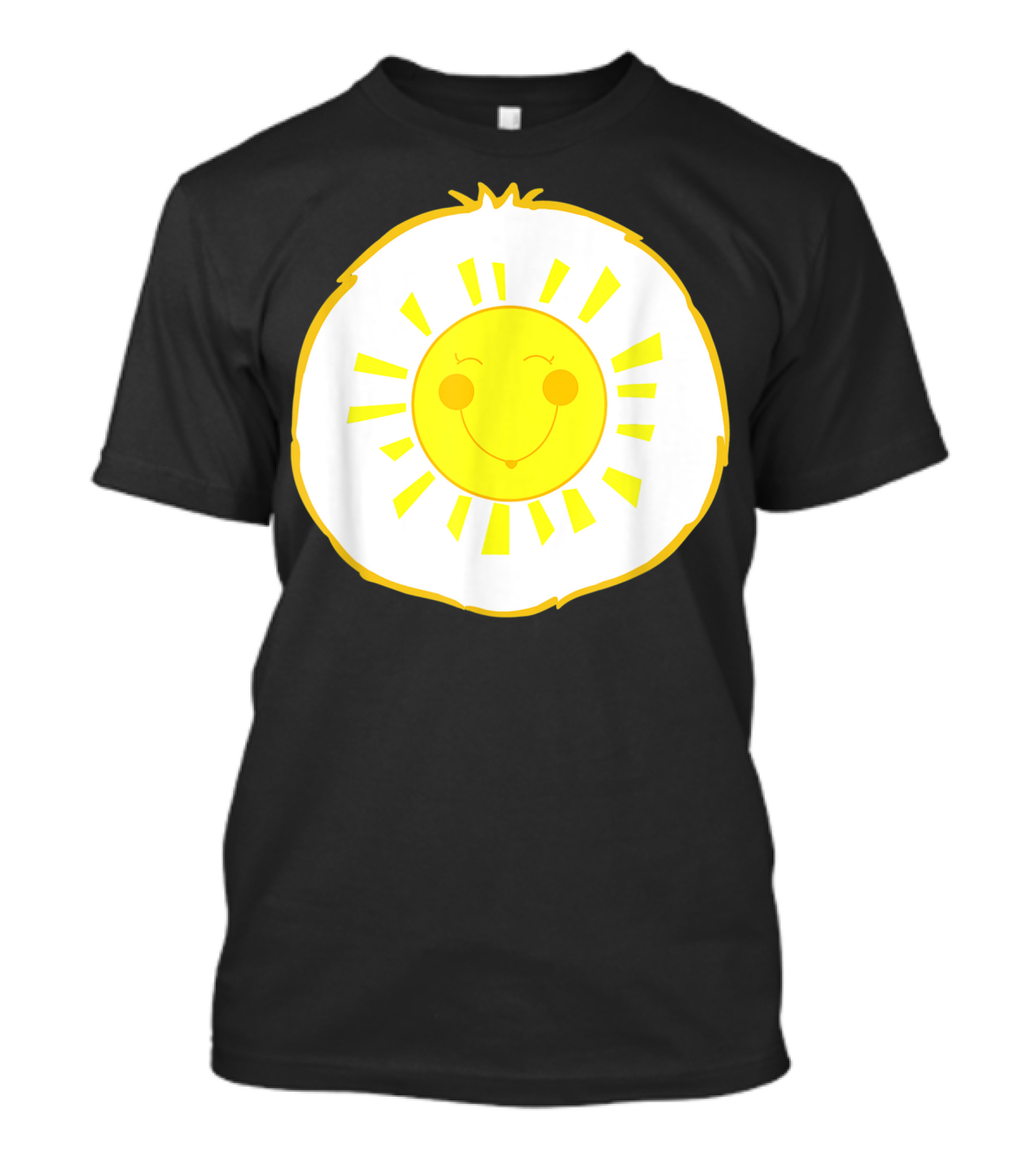 Bear Costume Funny Fun Shine Sun Face T-Shirt